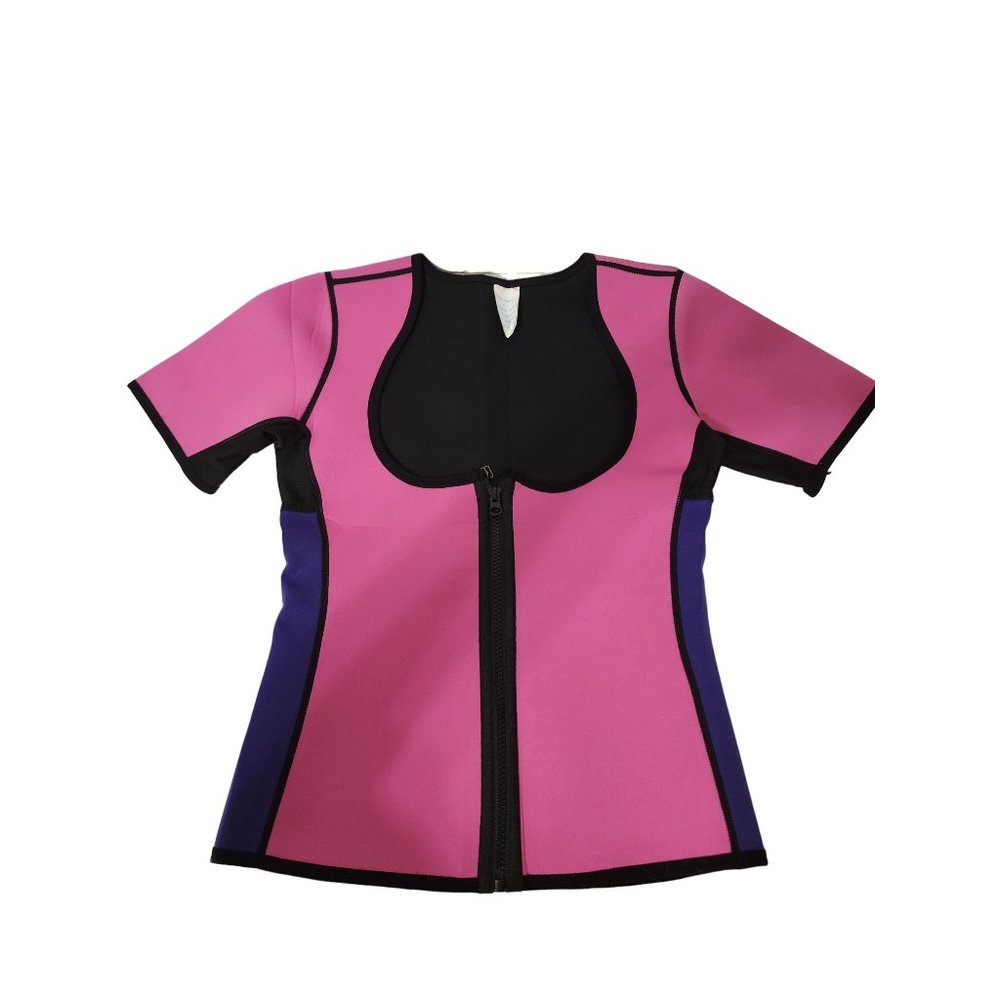 Shapers Fit Women Size Medium Neoprene 100% Airpreno Vest/Bodysuit Zipper